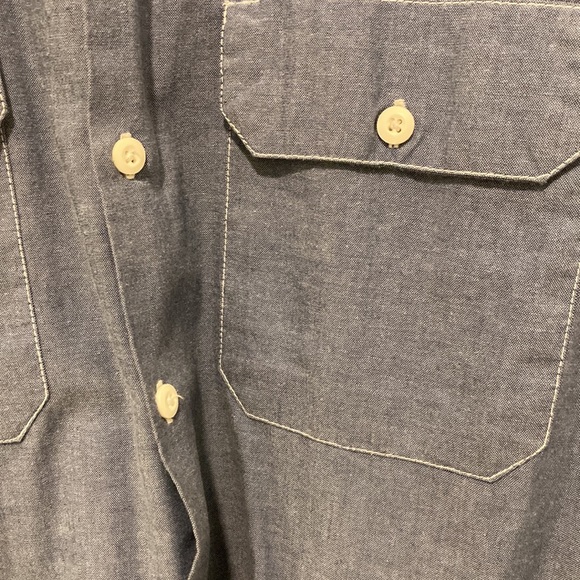 Dickies Men’s Long-sleeved Button Work Shirt - Picture 3 of 3